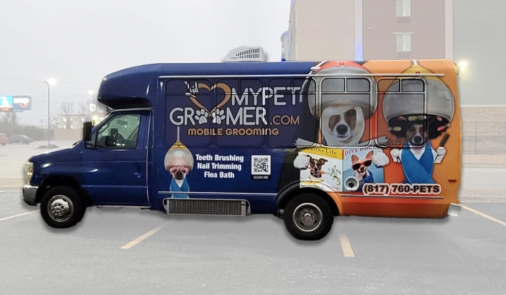 My Pet Groomer Grooming Spa Van